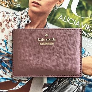 Kate Spade Card Holder with AC initial
